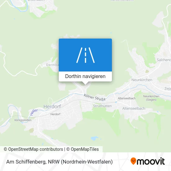 Am Schiffenberg Karte