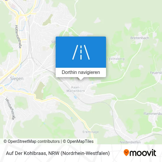 Auf Der Kohlbraas Karte