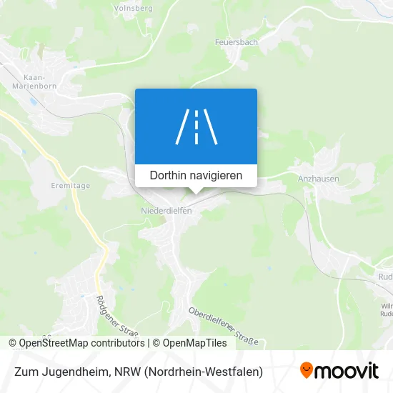 Zum Jugendheim Karte