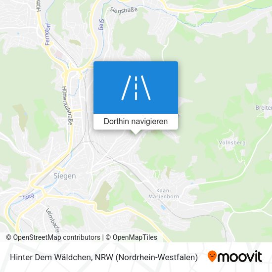 Hinter Dem Wäldchen Karte