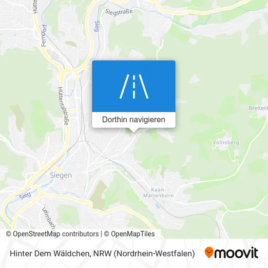 Hinter Dem Wäldchen Karte