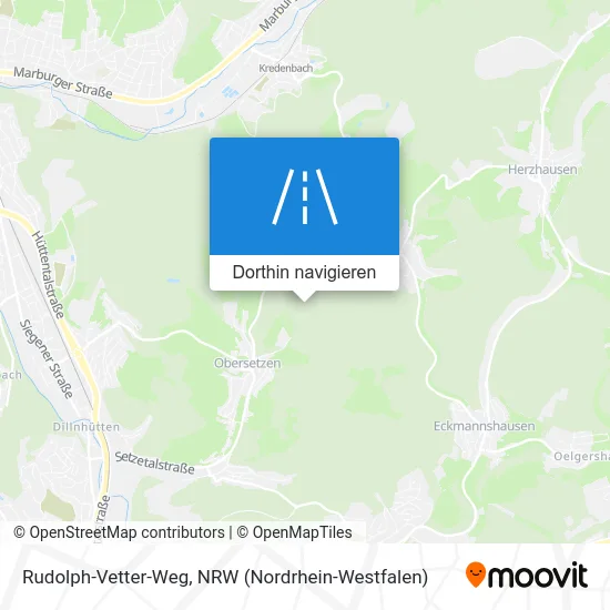 Rudolph-Vetter-Weg Karte