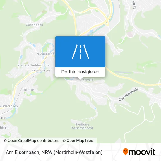 Am Eisernbach Karte