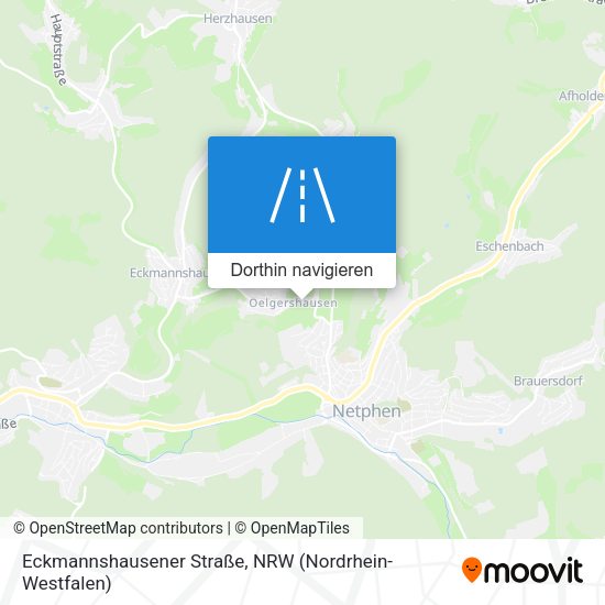 Eckmannshausener Straße Karte