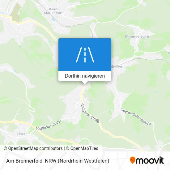 Am Brennerfeld Karte