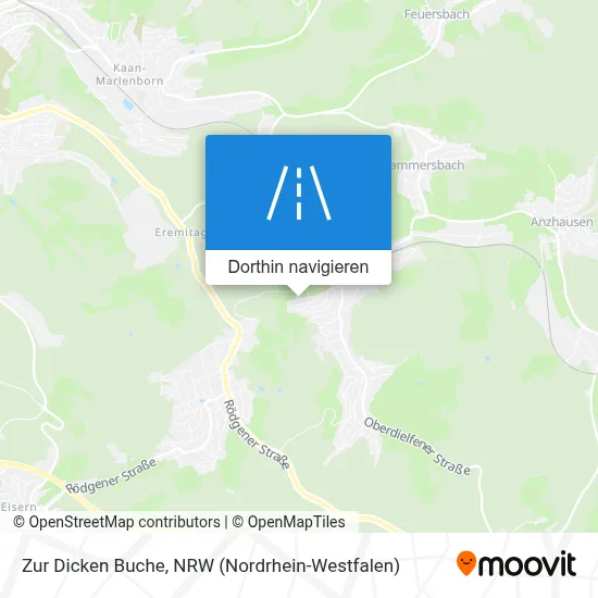 Zur Dicken Buche Karte