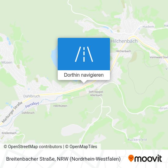 Breitenbacher Straße Karte