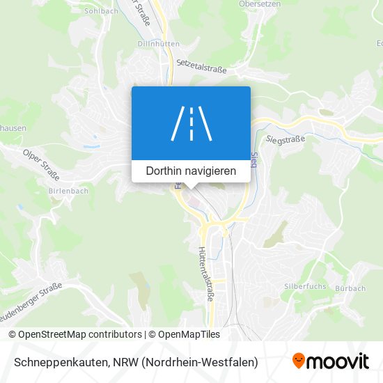 Schneppenkauten Karte