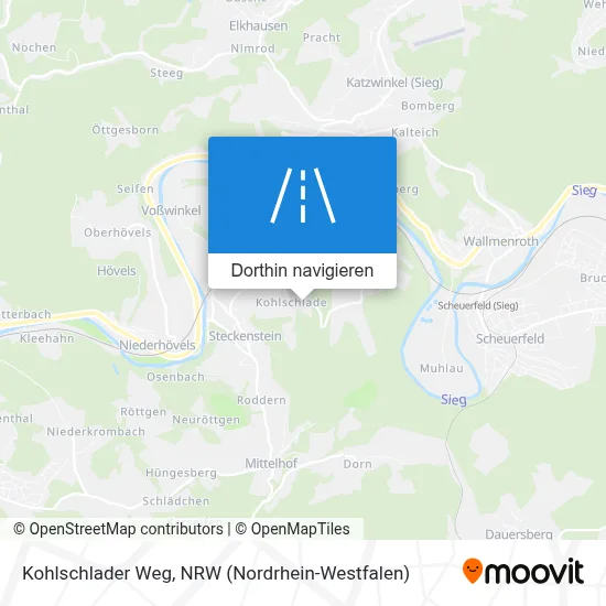 Kohlschlader Weg Karte