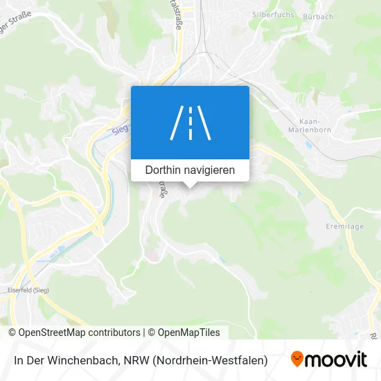 In Der Winchenbach Karte