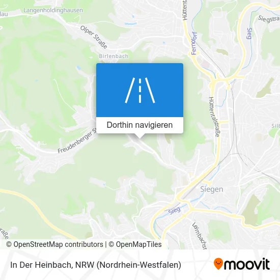 In Der Heinbach Karte