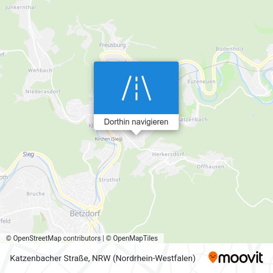Katzenbacher Straße Karte