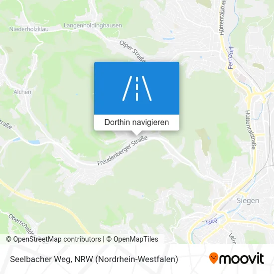 Seelbacher Weg Karte