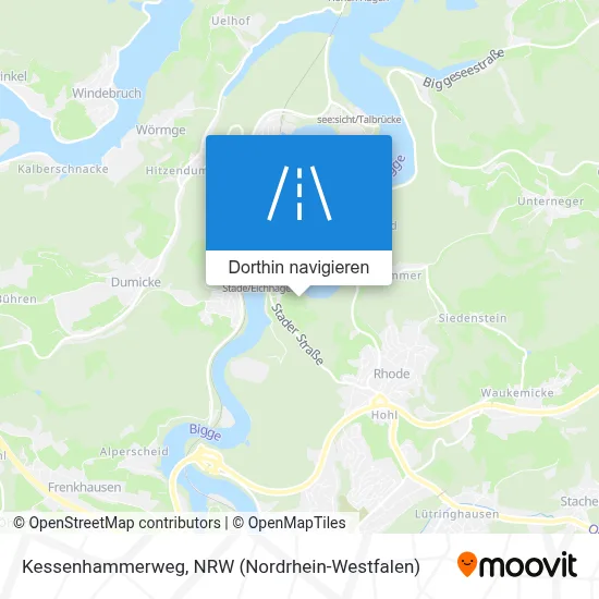 Kessenhammerweg Karte