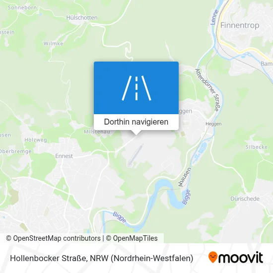 Hollenbocker Straße Karte