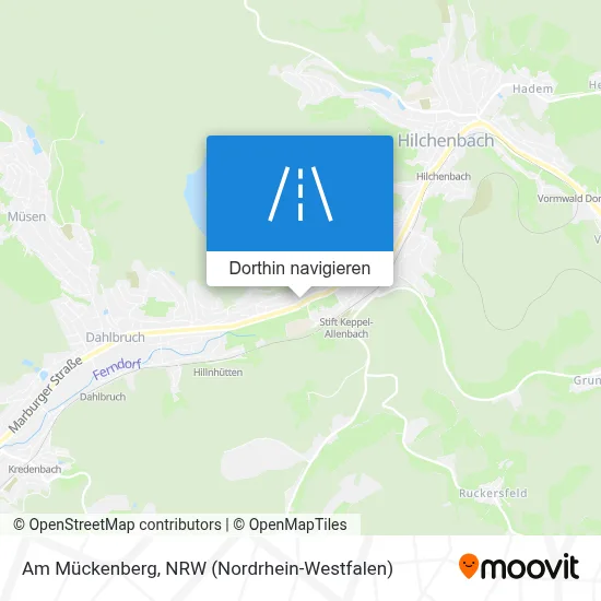 Am Mückenberg Karte