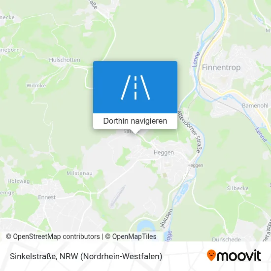 Sinkelstraße Karte