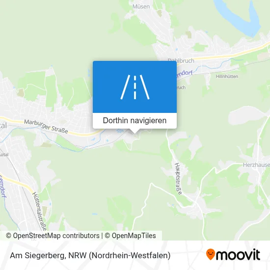 Am Siegerberg Karte