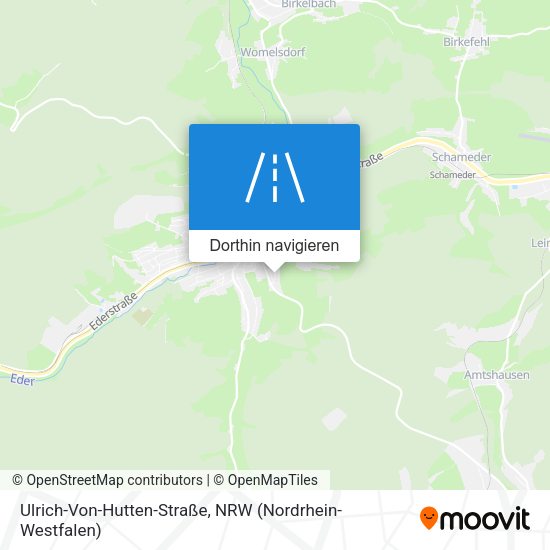 Ulrich-Von-Hutten-Straße Karte