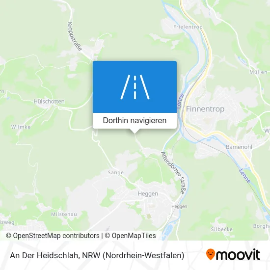 An Der Heidschlah Karte