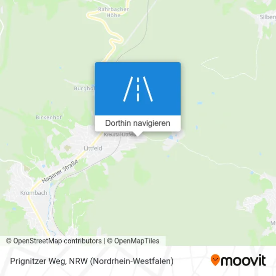 Prignitzer Weg Karte