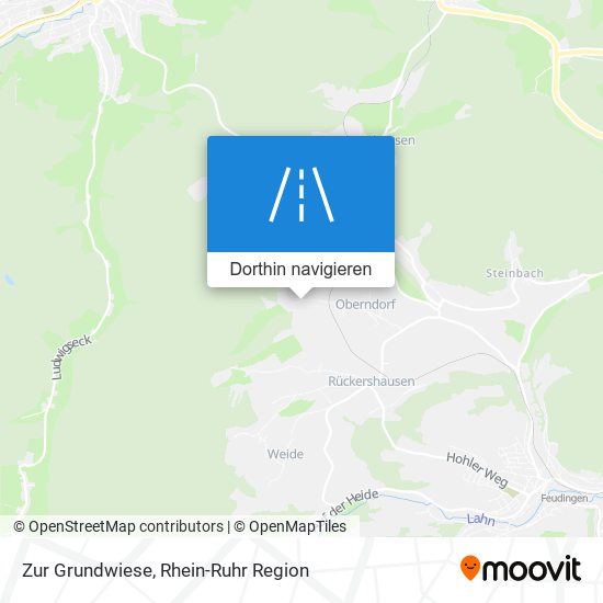 Zur Grundwiese Karte