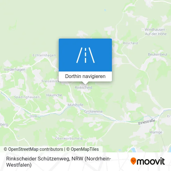 Rinkscheider Schützenweg Karte