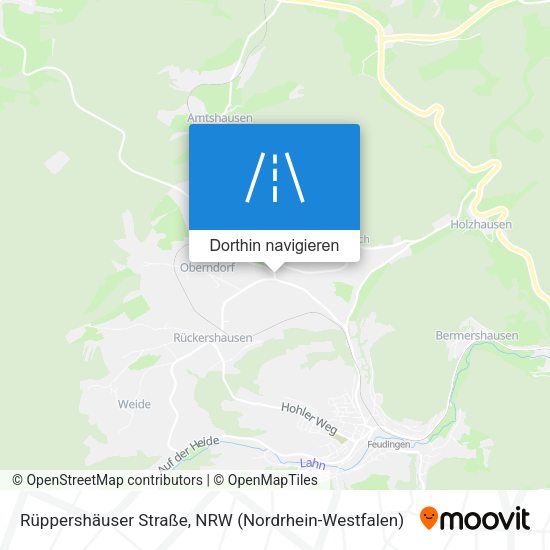 Rüppershäuser Straße Karte
