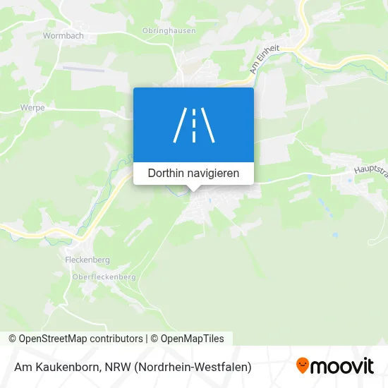 Am Kaukenborn Karte