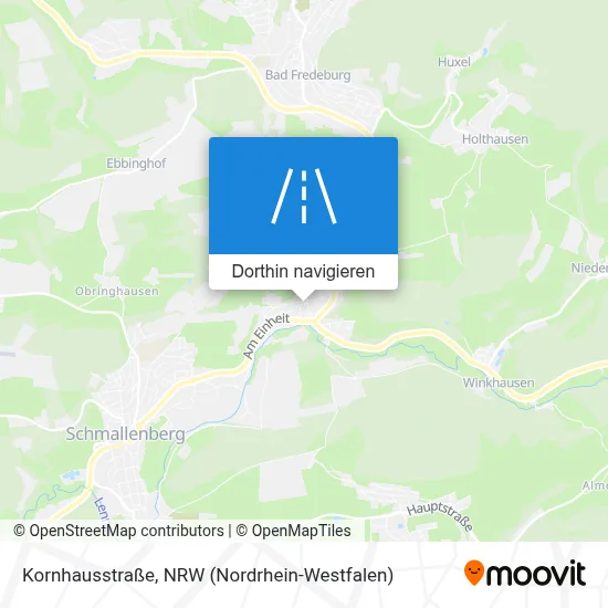 Kornhausstraße Karte