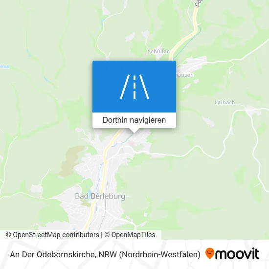 An Der Odebornskirche Karte