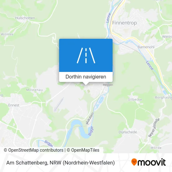 Am Schattenberg Karte