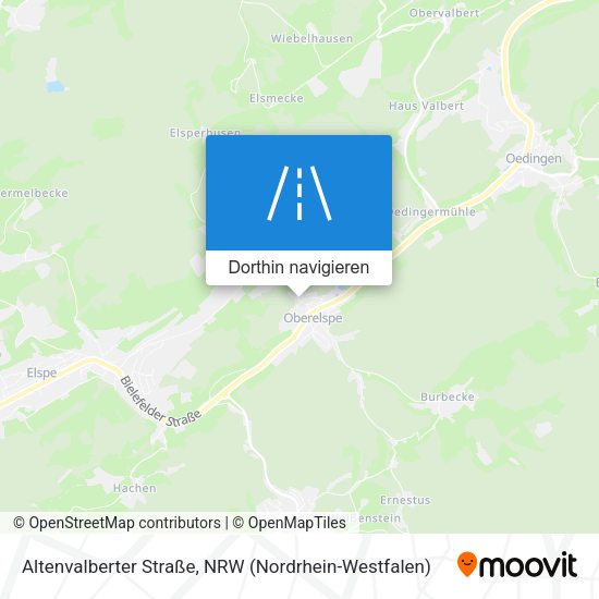 Altenvalberter Straße Karte