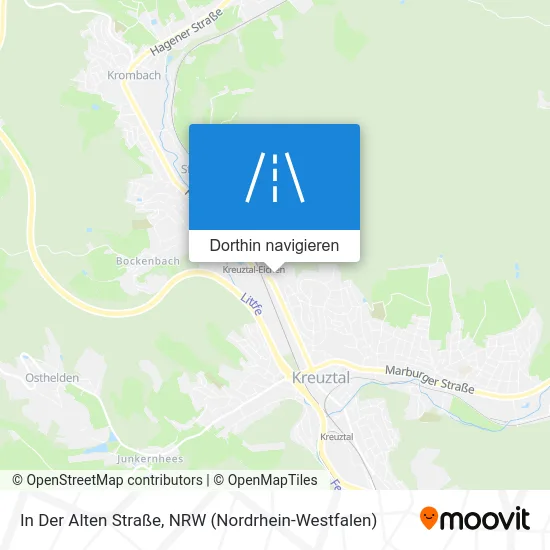 In Der Alten Straße Karte