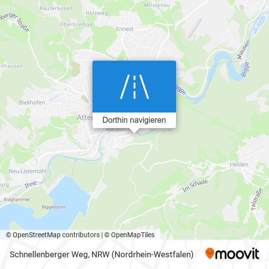 Schnellenberger Weg Karte