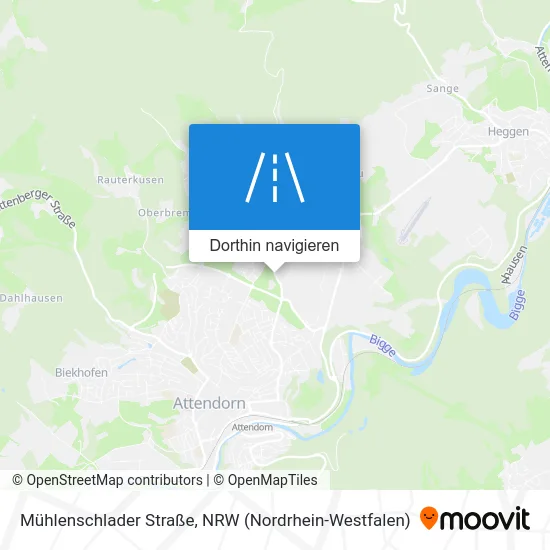 Mühlenschlader Straße Karte