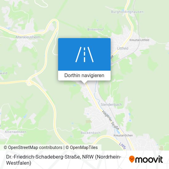 Dr.-Friedrich-Schadeberg-Straße Karte