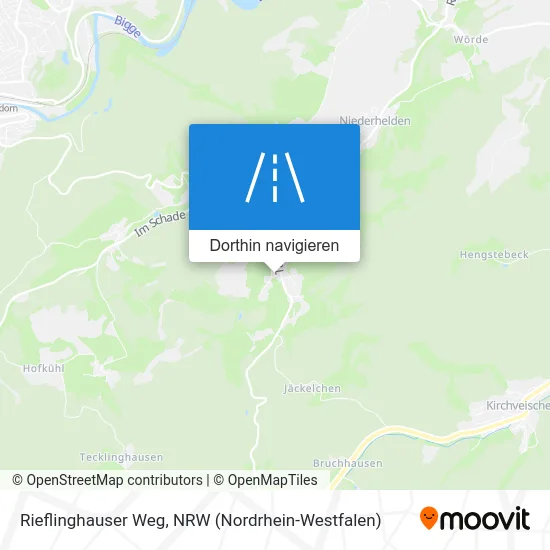 Rieflinghauser Weg Karte