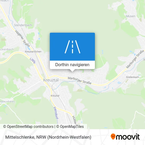 Mittelschlenke Karte