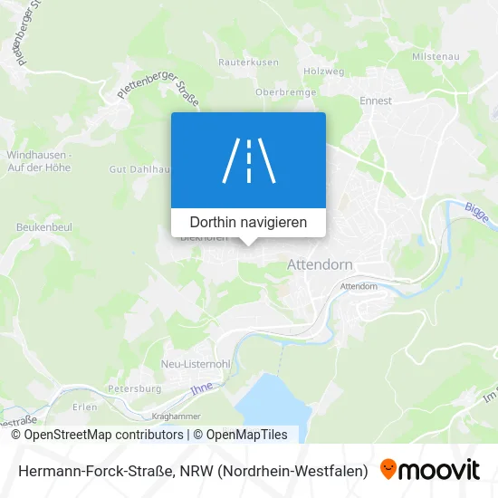 Hermann-Forck-Straße Karte