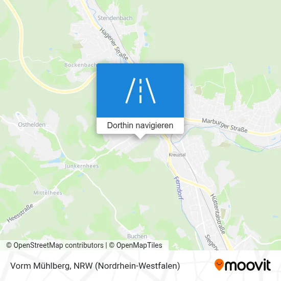 Vorm Mühlberg Karte