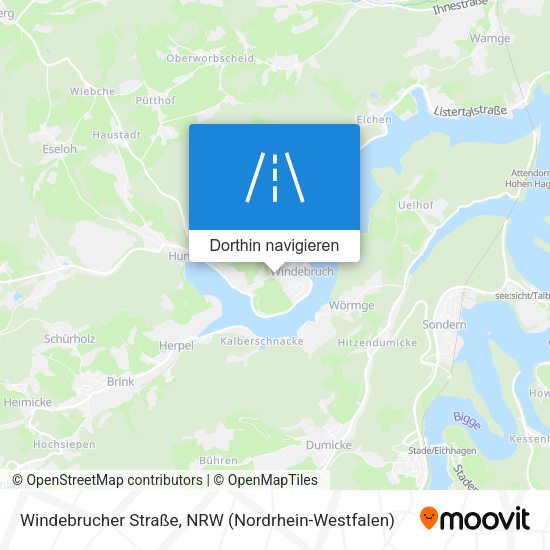 Windebrucher Straße Karte