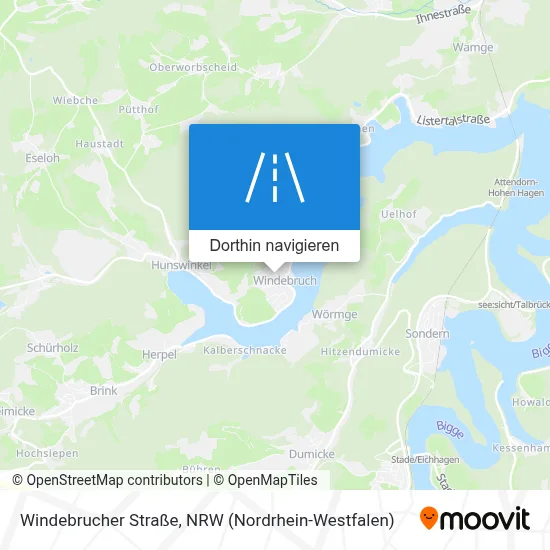 Windebrucher Straße Karte