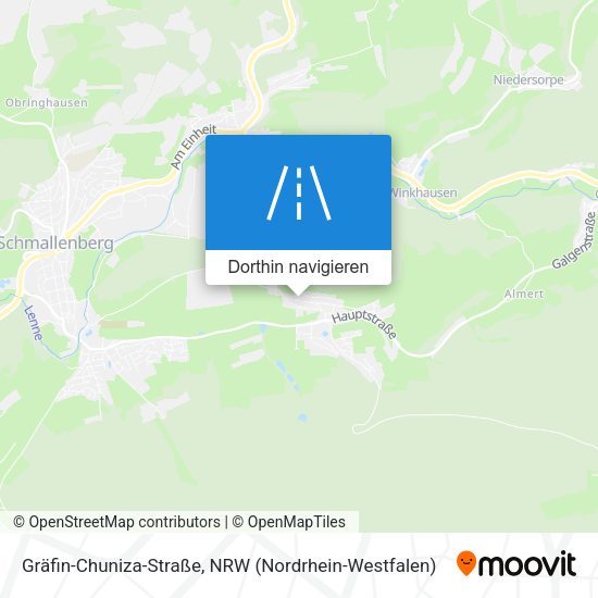 Gräfin-Chuniza-Straße Karte