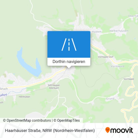 Haarhäuser Straße Karte