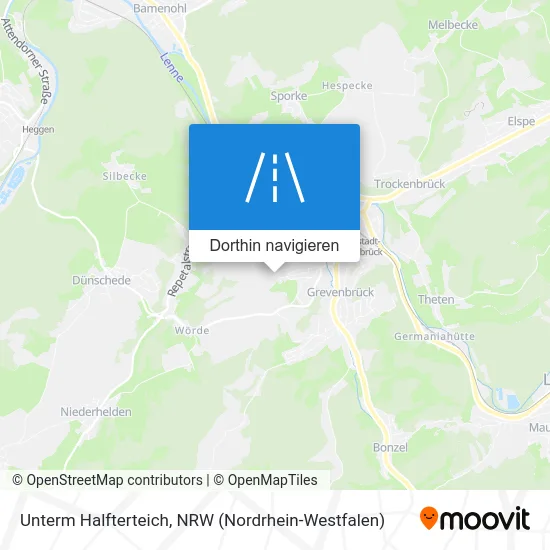 Unterm Halfterteich Karte