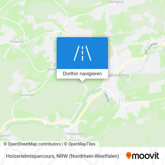 Holzerlebnisparcours Karte