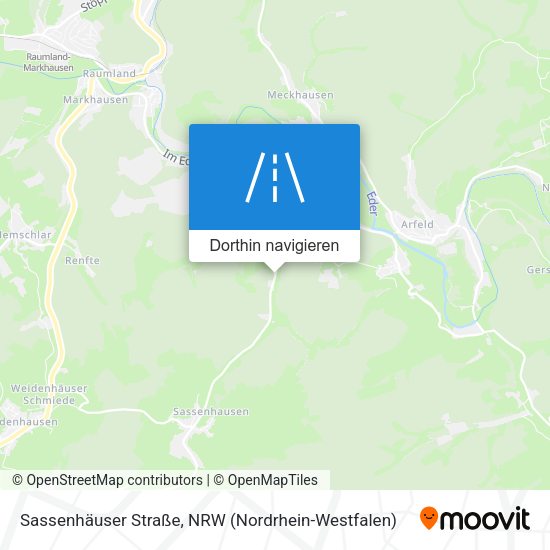 Sassenhäuser Straße Karte