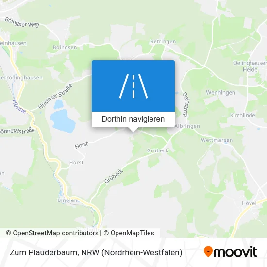 Zum Plauderbaum Karte