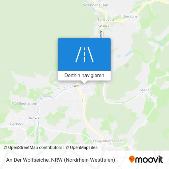 An Der Wolfseiche Karte